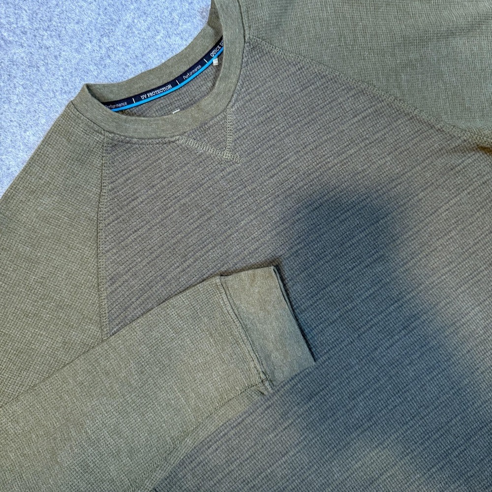 Mountain Warehouse Shirt Mens Medium Green ISOCOOL Thermal Base Layer Hiking